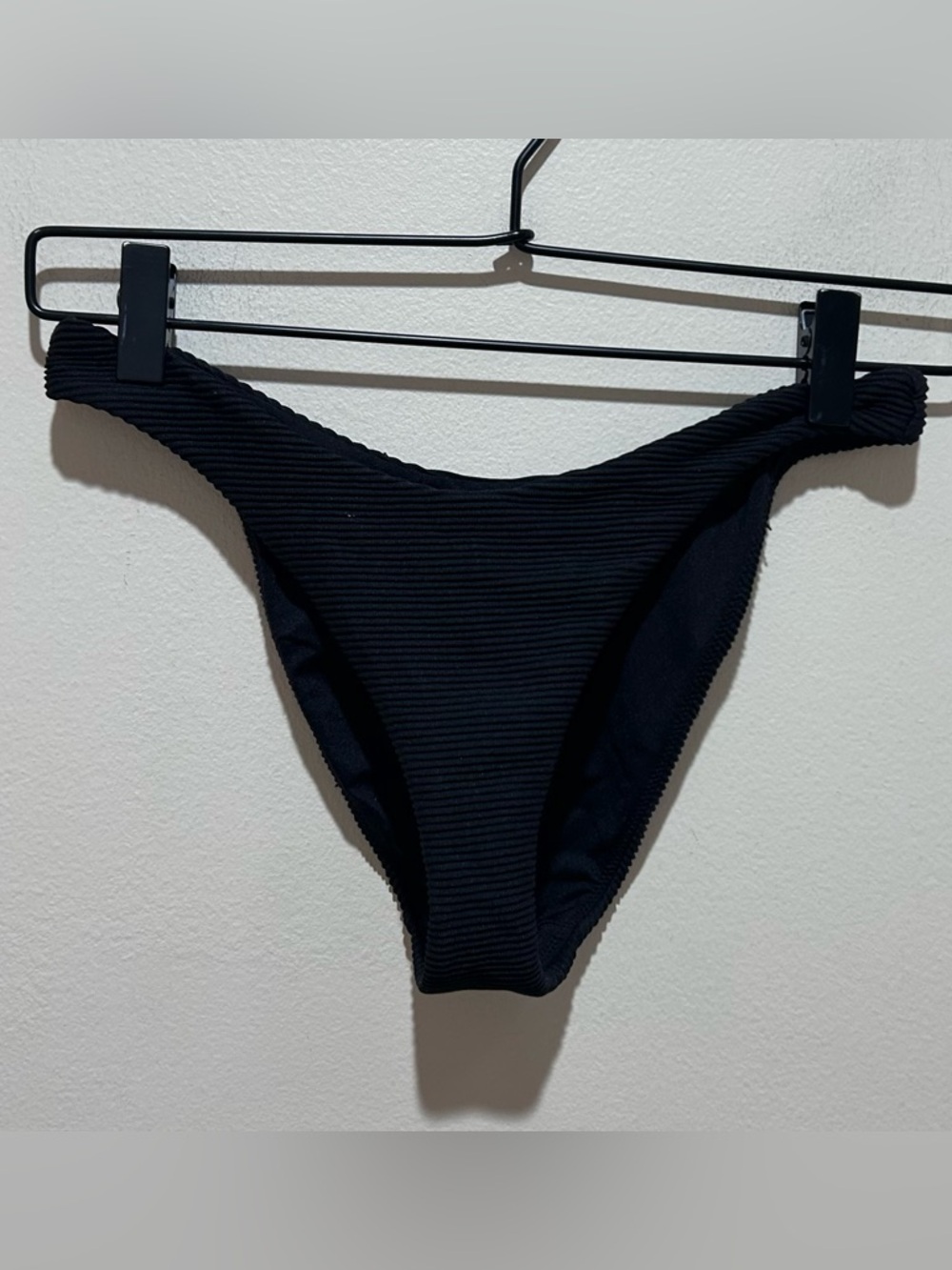 Seafolly CapriSea V High Cut Rio Black Bikini Bottoms - Women’s Size 10